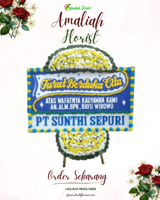 Papan Bunga Duka di Sigando