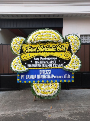 Papan Bunga Duka di Sigando