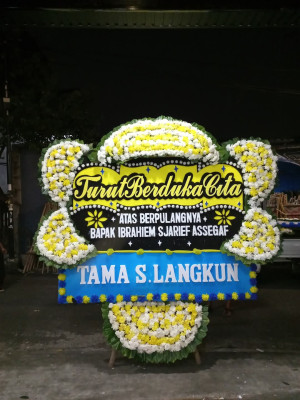 Papan Bunga Duka di Sigando