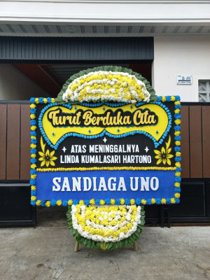 Papan Bunga Duka di Sigando