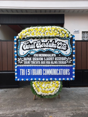 Papan Bunga Duka di Sigando